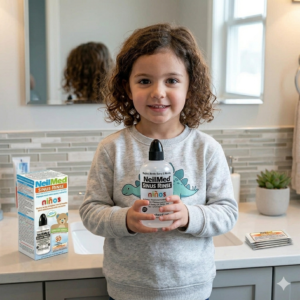 NeilMed Sinus Rinse Kids – Kit de Inicio (Desde los 2 meses)